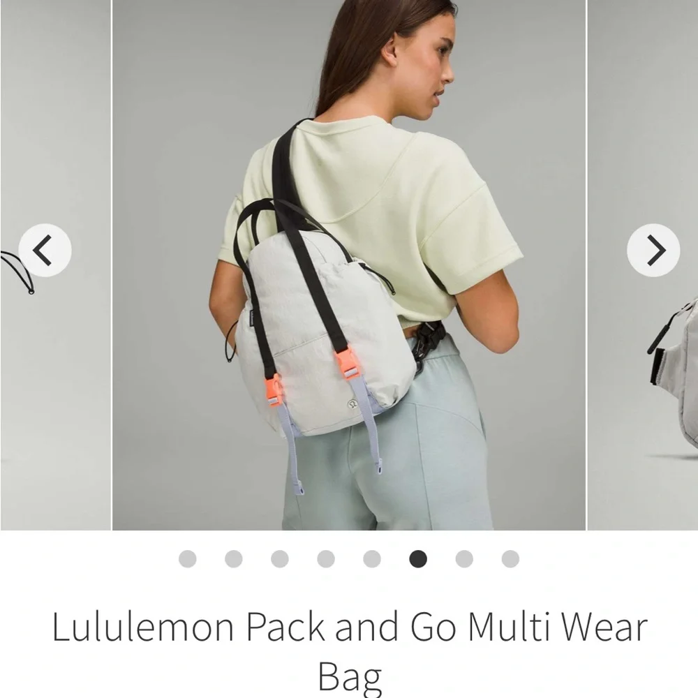 Lululemon Athletica Light Tan Backpack - Picture 5 of 6